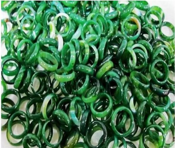 

natural green jade plain ring delivery n900123456784391344, Silver