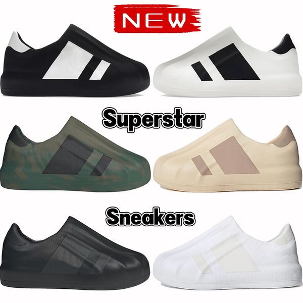 

Adifom Superstar Designer Shoes Triple Olive Strata Black White Beige Fashion Mens Womens Low Casual Sneakers Outdoor Trainers Eur 36-45, 01 white black