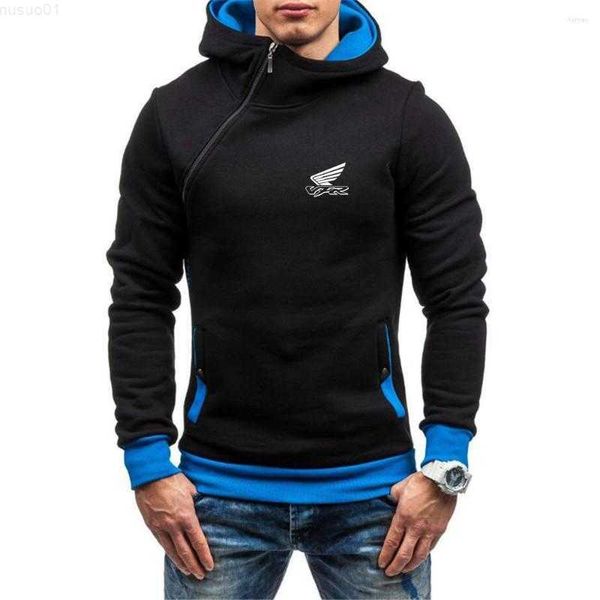 

men's hoodies 2022 vfr racing brand spring autumn mens print casual diagonal sweatshirts man hoody harajuku zipper jacket coat l230726, Black