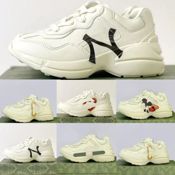 

kids shoes boys girls athletics outdoor sports streets basketball children shoes youth size 25-36 f45d#, Black