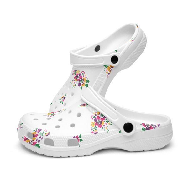 

diy custom shoes slippers mens womens colored flowers sneakers trainers 36-48