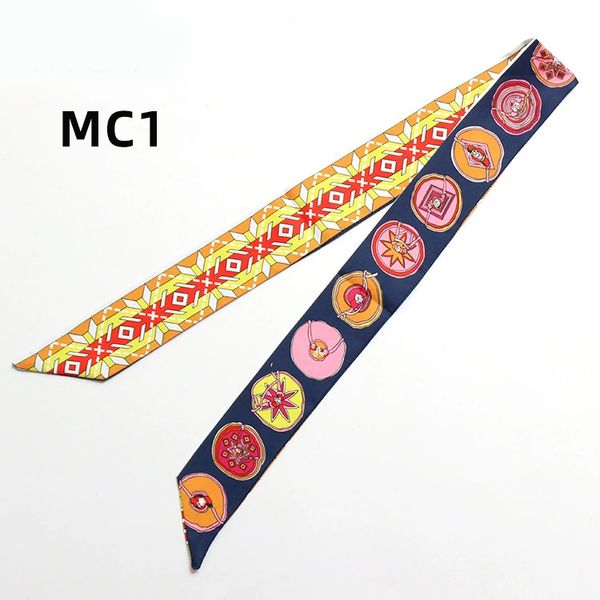 

fashion blogger designer jewelry classic waltz tied bag handle scarf small ribbon bandanas durag wholesale dj69, Blue;gray