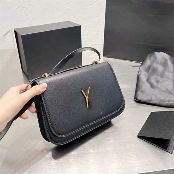 

shoulder bags purses designer woman handbag leather classic metal buckle messenger fashion bag luxurys handbags 230104