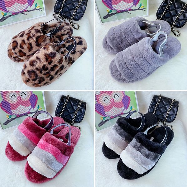 

slippers womens slides classic ultra mini platform boots for women petites suede wool blend comfort winter designer uggs boots size 35-40, Black