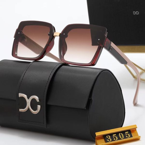 

designer sunglasses for women and men fashion model special uv400 protection letters big leg double beam frame outdoor luxury design women s, White;black