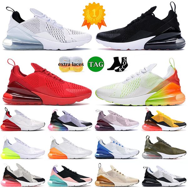 

sports 270 27c running shoes mens women triple white black university red barely rose medium olive tennis tiger trainers sneakers 36-47