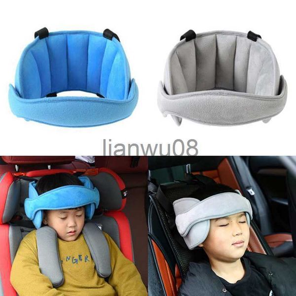 

pillows children travel pillow baby head fixed sleeping pillow adjustable kids seat head supports neck safety protection pad headrest x0726