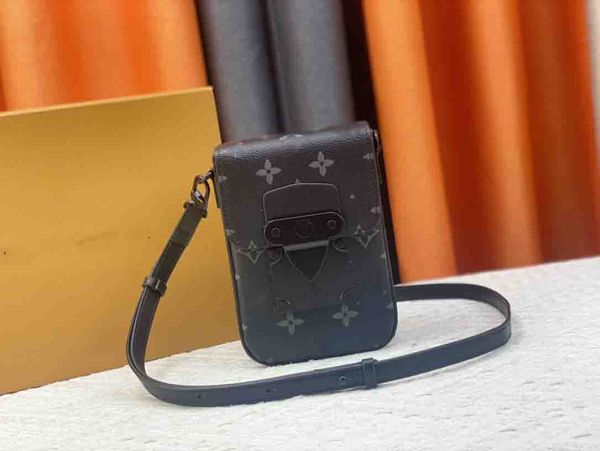 

2023cross body designer chrisher mini cro shoulder bags men meenger bag fashion luxury women leather s-lock vertical wearable mobile phone h