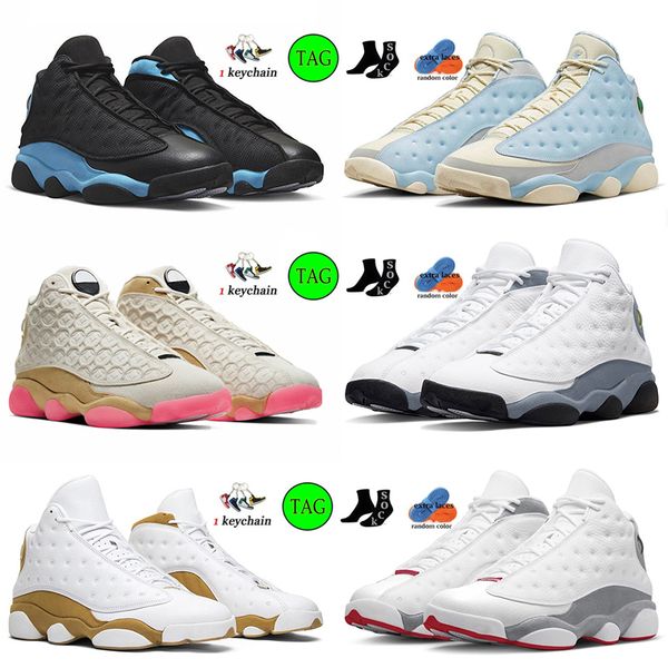 

women mens j13 13s retors basketball shoes black flint red jumpman 13 cny solefly university blue hyper royal wolf grey wheat dhgate sports