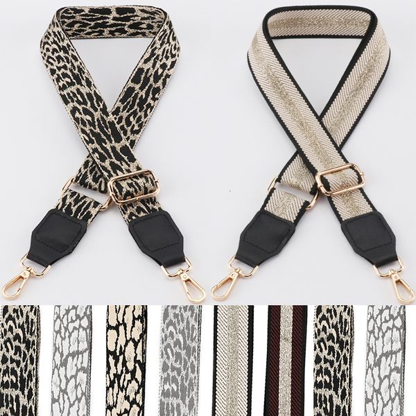 

bag parts accessories leopard strap handbag belt shoulder crossbody replacement adjustable part accessory for bags 230725, Black