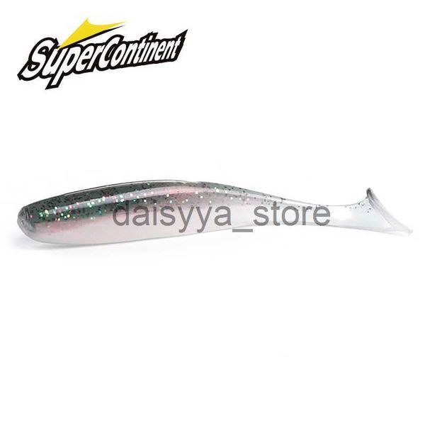 

baits lures 2021 new soft lures 5cm 7.5cm 10cm baits fishing lure leurre shad double color silicone bait t tail wobblers x0726