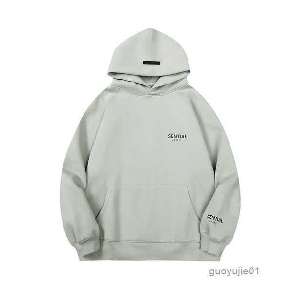 

men hoodies designer hoodie essentail sweatshirts hoody women high street streetwear ess loose couple cotton sweater pullover long sleeves, Black