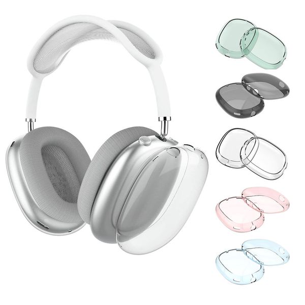 

for airpods max headphone cushions accessories silicone high custom waterproof protective plastic headphone travel case