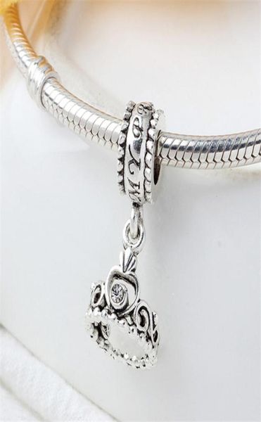

crown dangle alloy charm bead big hole fashion women jewelry european style for p diy bracelet necklace panza006732898896, Bronze;silver