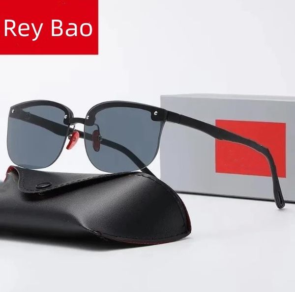 

men rao baa sunglasses classic brand retro women sunglasses luxury designer eyewear metal frame designers sun glasses woman ml 4322 with box, White;black