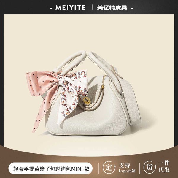 

8a designer tote bags h home lindys's online store 2023 new one shoulder bucket bag light luxury portable vegetable basket mini women&#