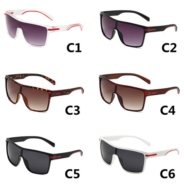 

square sunglasses men women fashion retro designer sun glasses brand design one piece lens shades uv400, White;black