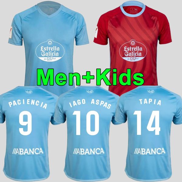 

2023 2024 rc celta de vigo soccer jerseys strand larsen bamba paciencia fran beltran iago aspas gabri veiga mingueza hugo home away men kids, Black;yellow