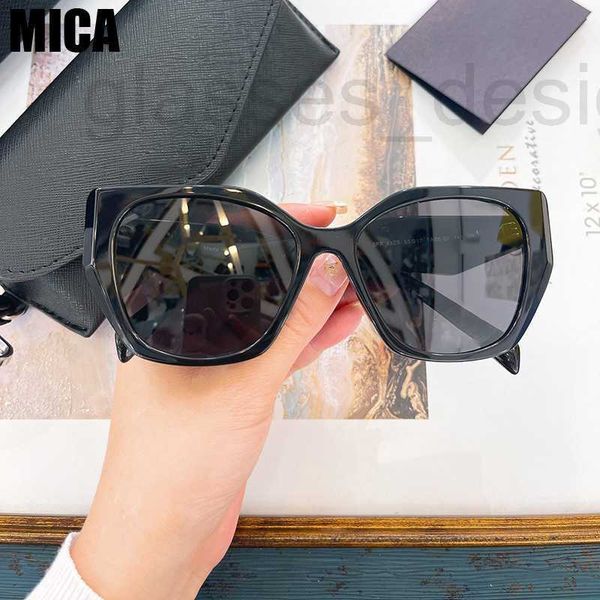 

sunglasses designer 2023 new trending fashion luxury brand women's men eyeglasses with box for female uv400 vintage glasses ttqr, White;black