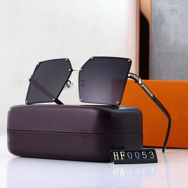 

designer luis viton sunglasses 2021 new women's korean fashion trendy net red live broadcast large frame polarized street shooting glas, White;black