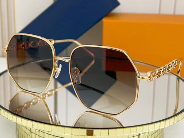 

realfine888 5a eyewear l z1651 my chain round frame luxury designer sunglasses for man woman with glasses cloth box z1626, White;black