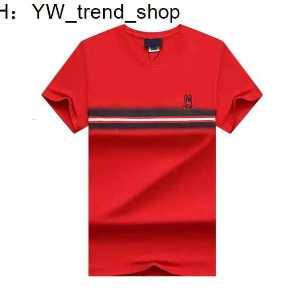 

psychos bunny t-shirt designer sporty casual menswear rendy fashion breathable loose polo shirt luxury street short sleeve clothing asian si, White;black