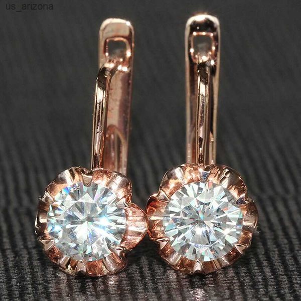 

huitan simple stylish design hoop earrings for women delicate bridal wedding earrings newly-designed female jewelry drop ship l230620, Golden;silver