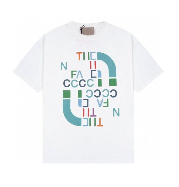 

2023 spring and summer new short-sleeved t-shirts are stylish and elegant. the front and rear panels use direct injection technology. the sa, White;black