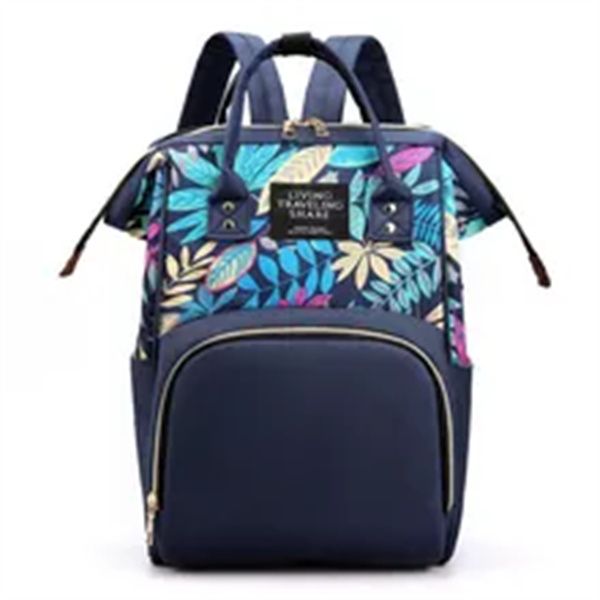 

waterproof maternity nappy bag backpacks casual mother babybag fashion maternity pack multifunctional large capacity antifouling a3, Black