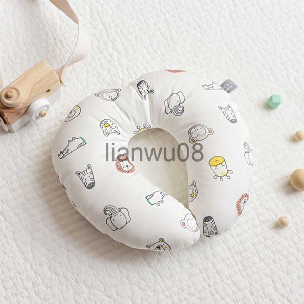 

pillows baby u shape neck pillow double side use cotton infant head support cushion for toddler boys girls car seat dropshipping x0726