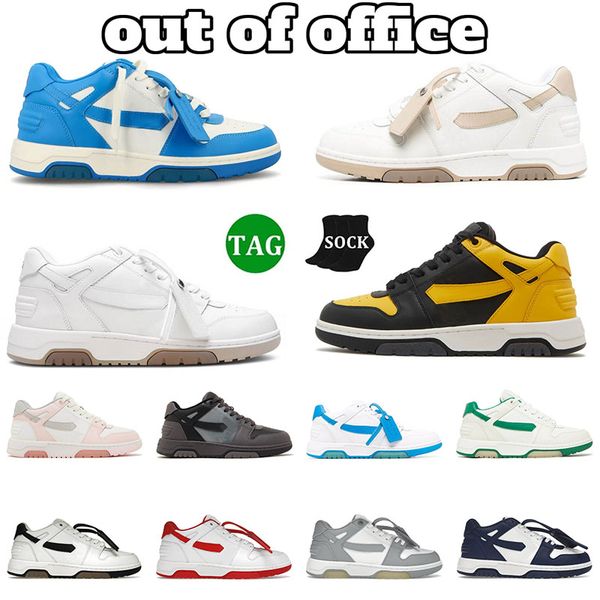 

out of office sneakers designer shoes luxury men women casual shoe decorated arrow sand stitching sneakers comfortable leather breathable sn