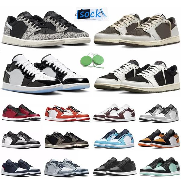 

jumpman 1 low men women basketball shoes 1s olive reverse dark mocha fragment white tan camo wolf grey paint drip royal cyber shadow mens tr