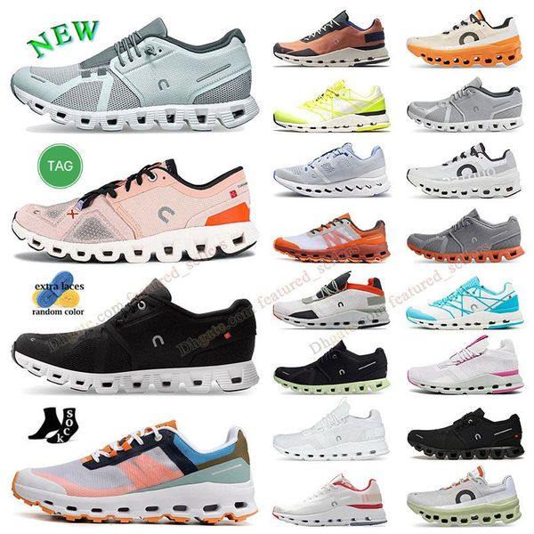 

ng on cloud 5 x3 running shoes novy monster surfer peaer tennis run trainer pink and white cloudmonster barbie cloudstratus waterproof walk