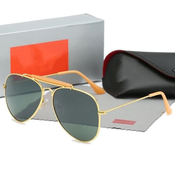 

men rao baa sunglasses classic brand retro women sunglasses luxury designer eyewear metal frame designers sun glasses woman ml 3025-1 with b, White;black