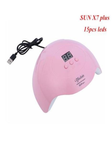 

36w30w led uv lamp nail dryer led nail white light nails gels manicure machine with timer button usb connector nail art tools7339956
