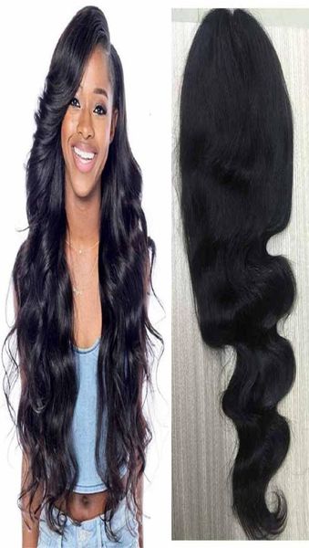 

150 density brazilian body wave lace front human hair wigs for black women pre plucked lace front wigs with baby hair4727970, Black;brown