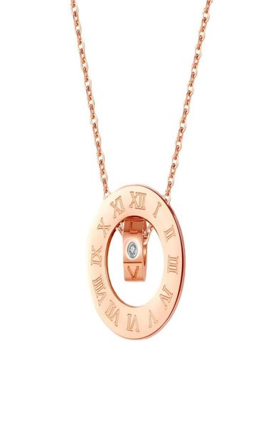 

designer necklace jewellery pendant necklaces diamond clavicle chain titanium steel goldplated never fade not cause allergic sto2688567, Silver