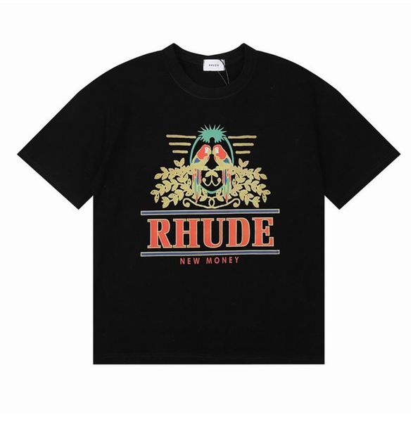 

the new short-sleeved t-shirt in spring and summer of 2023 presents a unique glossy touch, crafted, and the printed pattern reveals the text, White;black