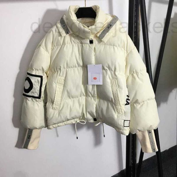 

women's jackets designer women oversized hooded padded jacket parka coat girls letter embroidery peacoat detachable warm outwear windb, Black;brown