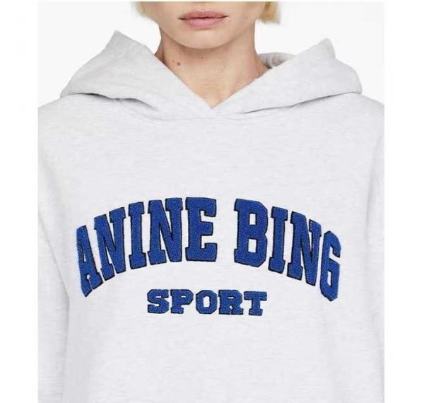 

women fashion cotton classic sweatshirt ab embroidered hoodies letters pullover loose long sleeve fleece sweater sportswear6458614, Black