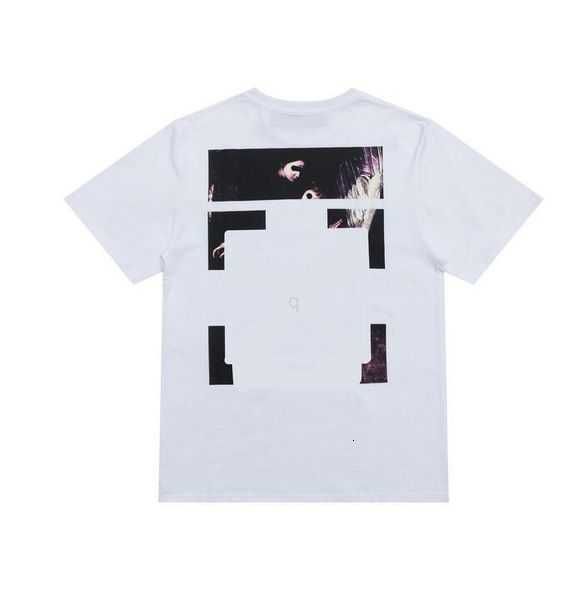 

summer luxurys mens and womens t shirt designers offs clothing loose tees man casual street graffiti shirt sweatshirt short sleeve tshirts, White;black
