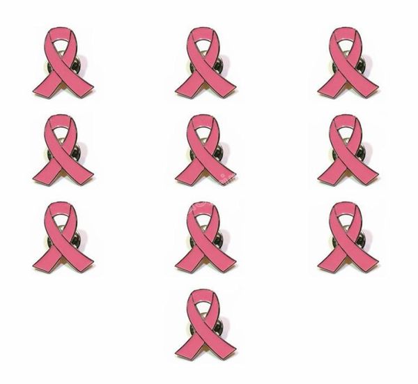 

pink ribbon lap badge brooches breast cancer awareness pins brooch whole1087725, Gray