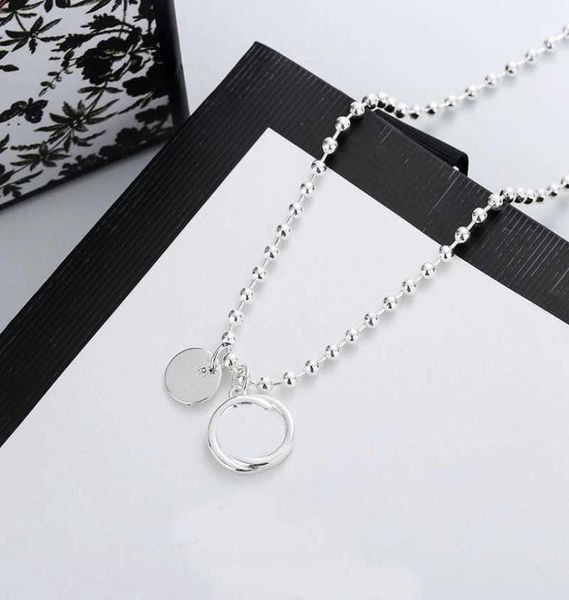 

ality letter plating necklace silver plated necklace for woman necklace gift fashion jewelry supply6280882
