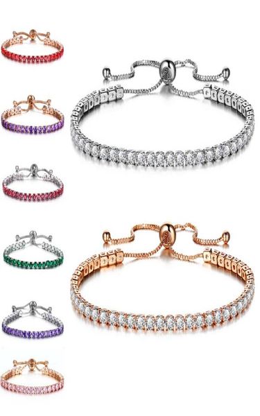 

full row crystal cubic zirconia bracelet silver gold pull adjustable bracelet cuffs women fashion jewelry will and sandy drop ship6916980, Golden;silver