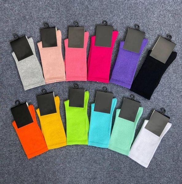 

test sports socks couple tubesocks personality female design teacher school style mixed color whole8665442, Black