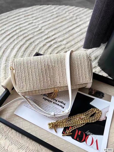 

senior sense of airgrass braid bag female trend pearl chain bagparty camping fashion bags designer bag tote bag shopping handbag shoulder ba