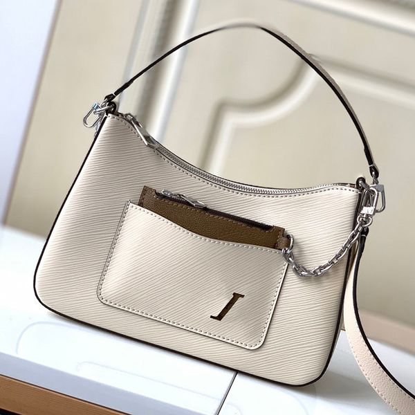 

leather shoulder bag women marelle handbag crossbody bag m80688 m80689