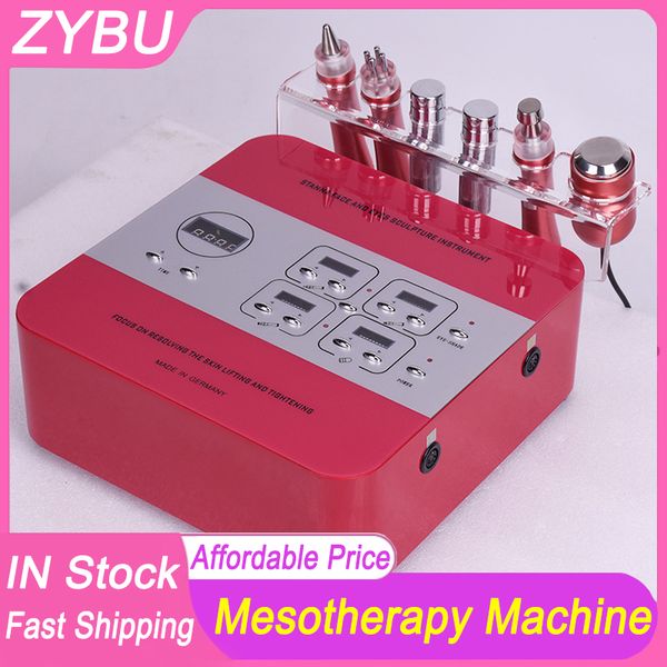 

4 in 1 eyelid beauty device no needle mesotherapy machine eyes dark circles treatment eye massager rf wrinkle remove face tightening electro