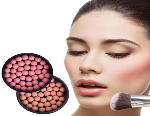 

brand professional 6 colors long lasting blusher balls oilcontrol base contouring makeup blush powder beauty1434225