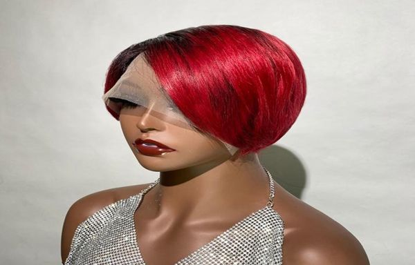 

ombre bob wig silky straight laced hair wig different color and style whole by xblhair9703824, Black